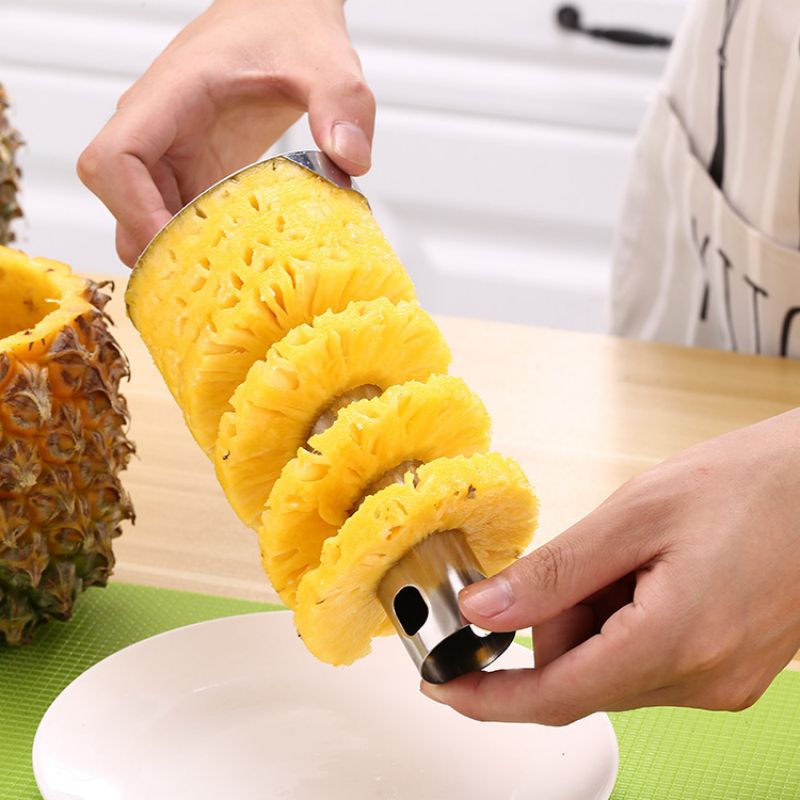Affettatrice Ananas™ in Acciaio Inox – Taglio Facile, Veloce & Senza Sprechi