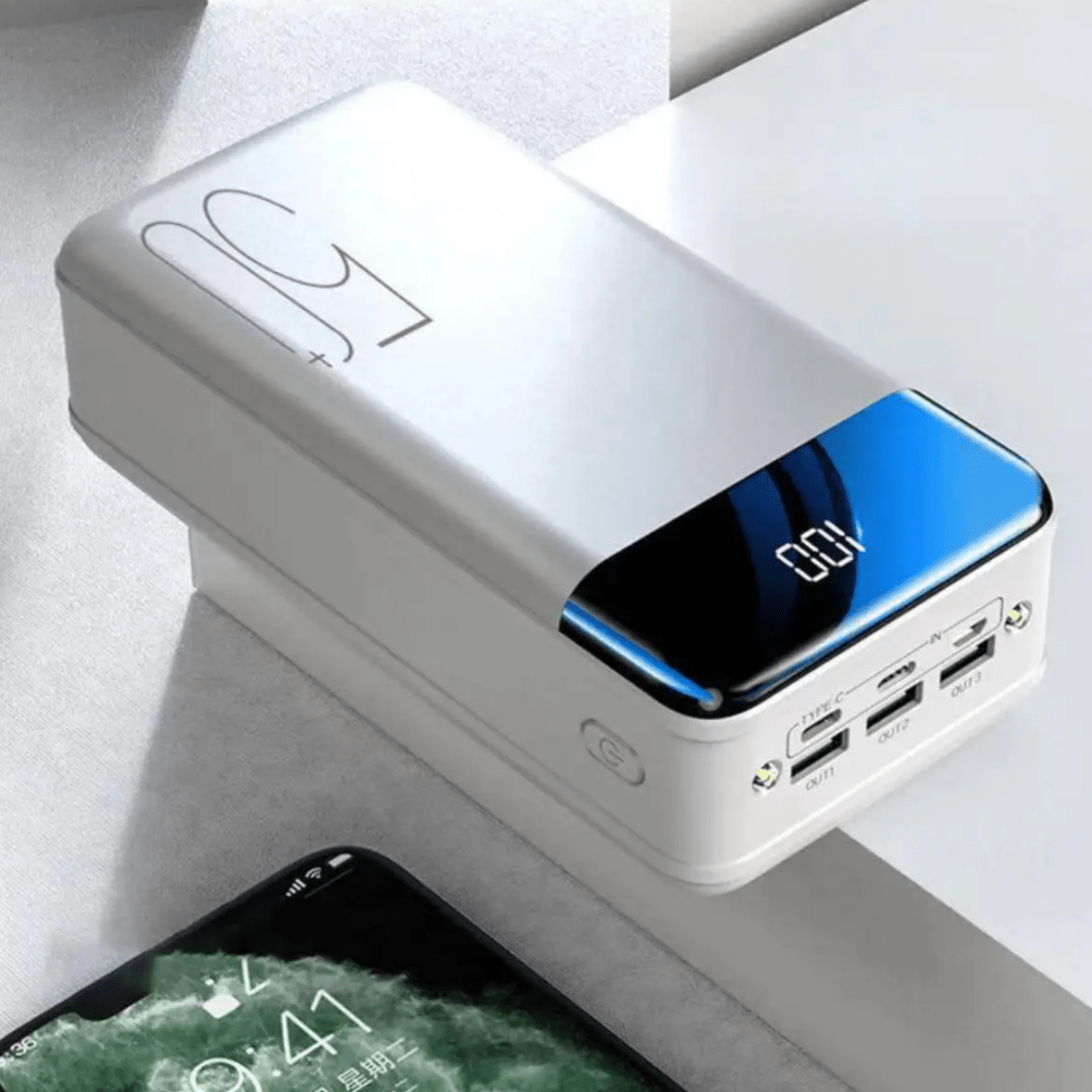 POWERBLOC 50K - Power bank ultra da 50.000 mAh per energia affidabile