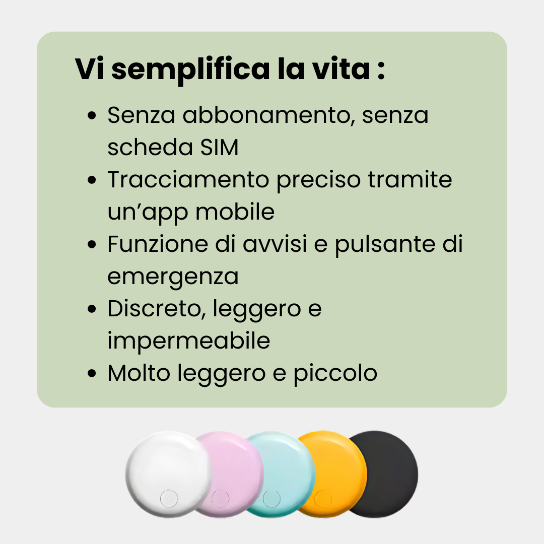 Localizzatore GPS per moto senza abbonamento compatibile iOS e Android – Tracciamento preciso con avvisi