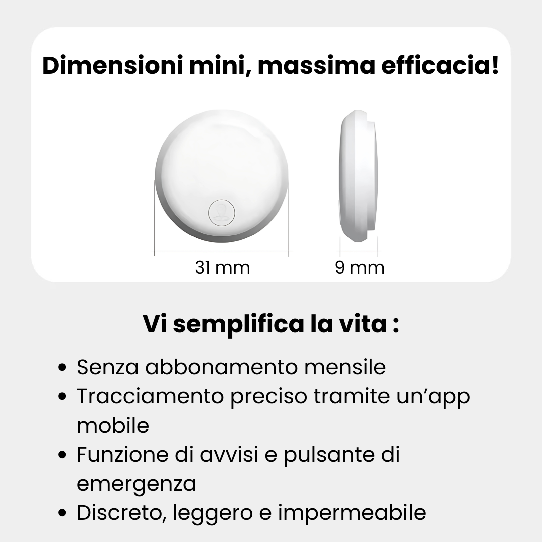 Localizzatore GPS per auto senza abbonamento – Compatibile iOS / Android e tracciamento preciso 24/7