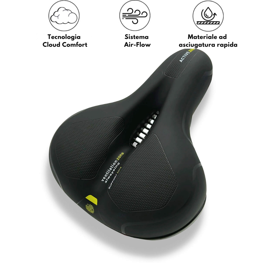 CloudComfort Pro – Sella da Bici Morbida come una Nuvola