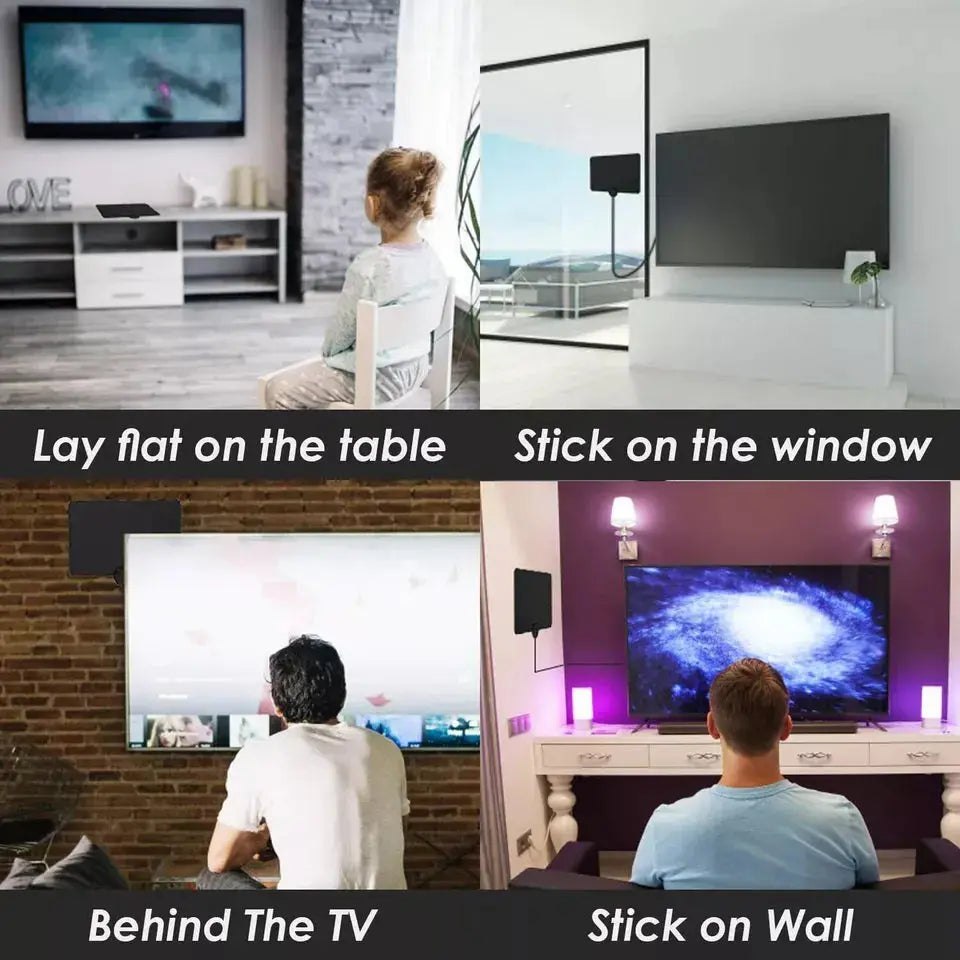 Antenna 4G da Interno | Segnale Potente per Canali TV in HD