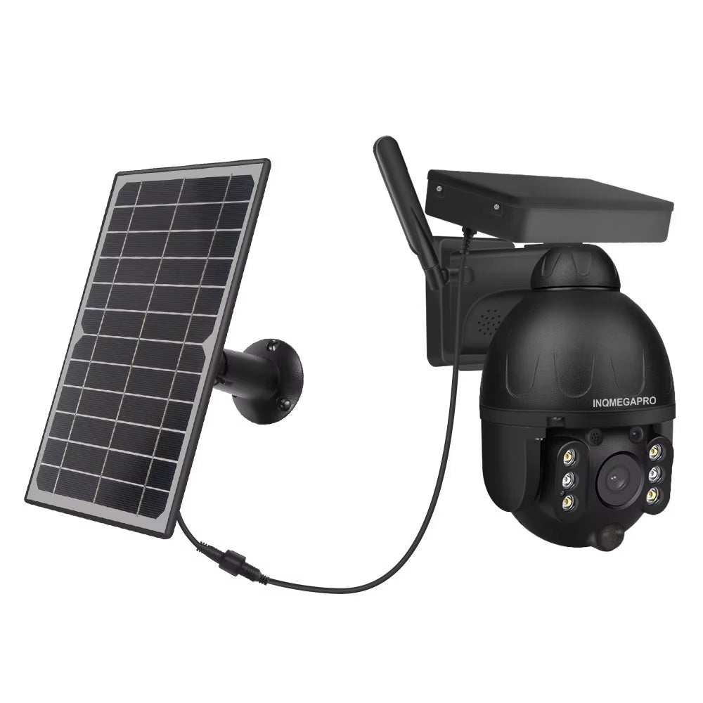Telecamera Solare Wireless™ – 1080P HD, Visione Notturna a Colori & Sensore PIR Smart