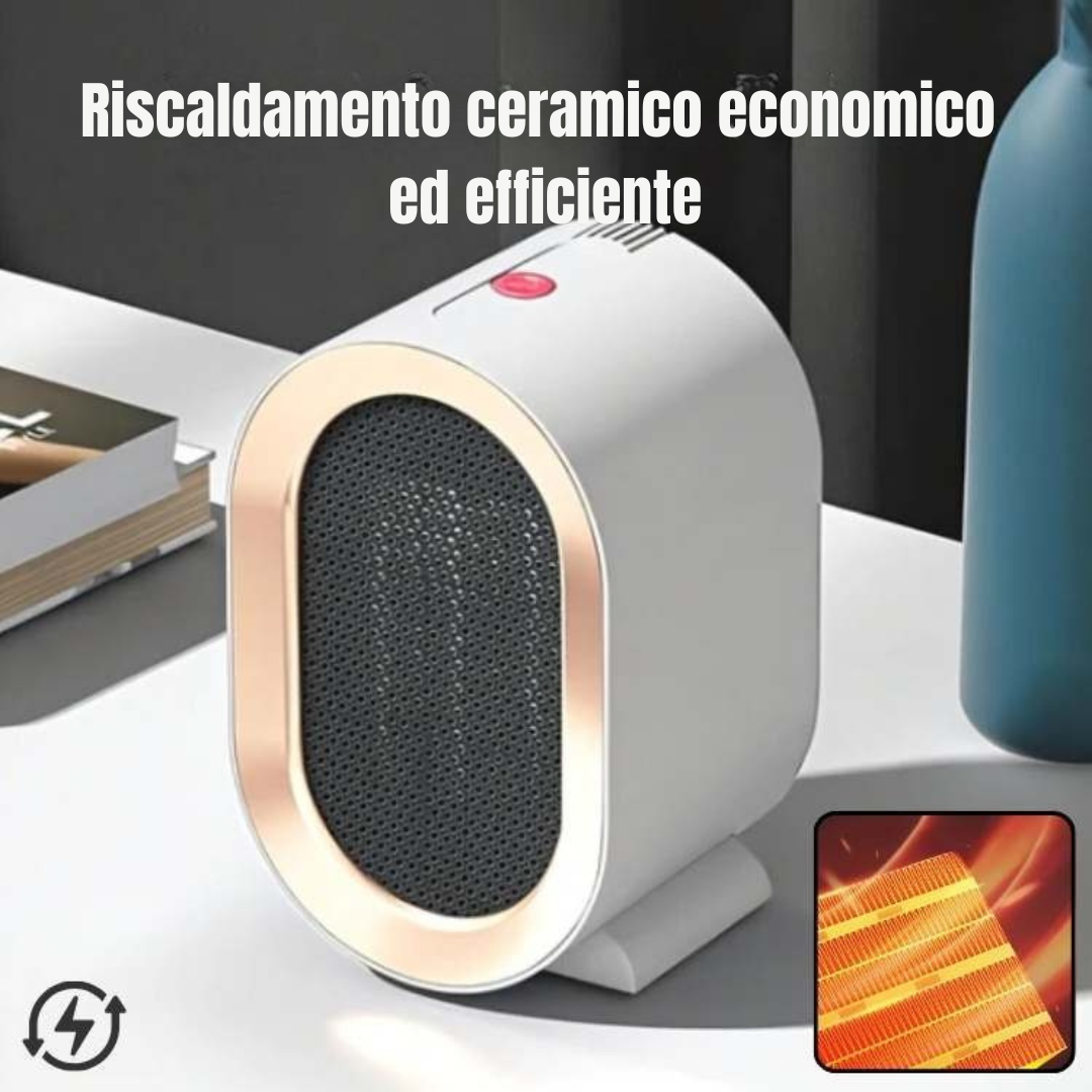 Riscaldatore portatile a risparmio energetico HeatFlow