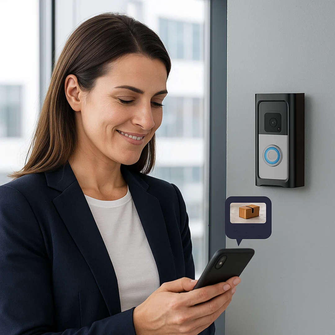 LuxGuard | Campanello video wireless con batteria per una sicurezza ottimale