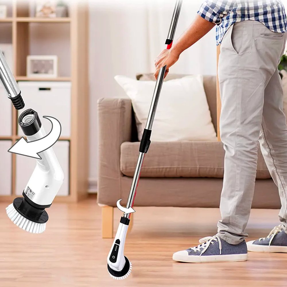 Spin Scrubber 360 Spazzola Rotante Elettrica Multiuso 9 in 1