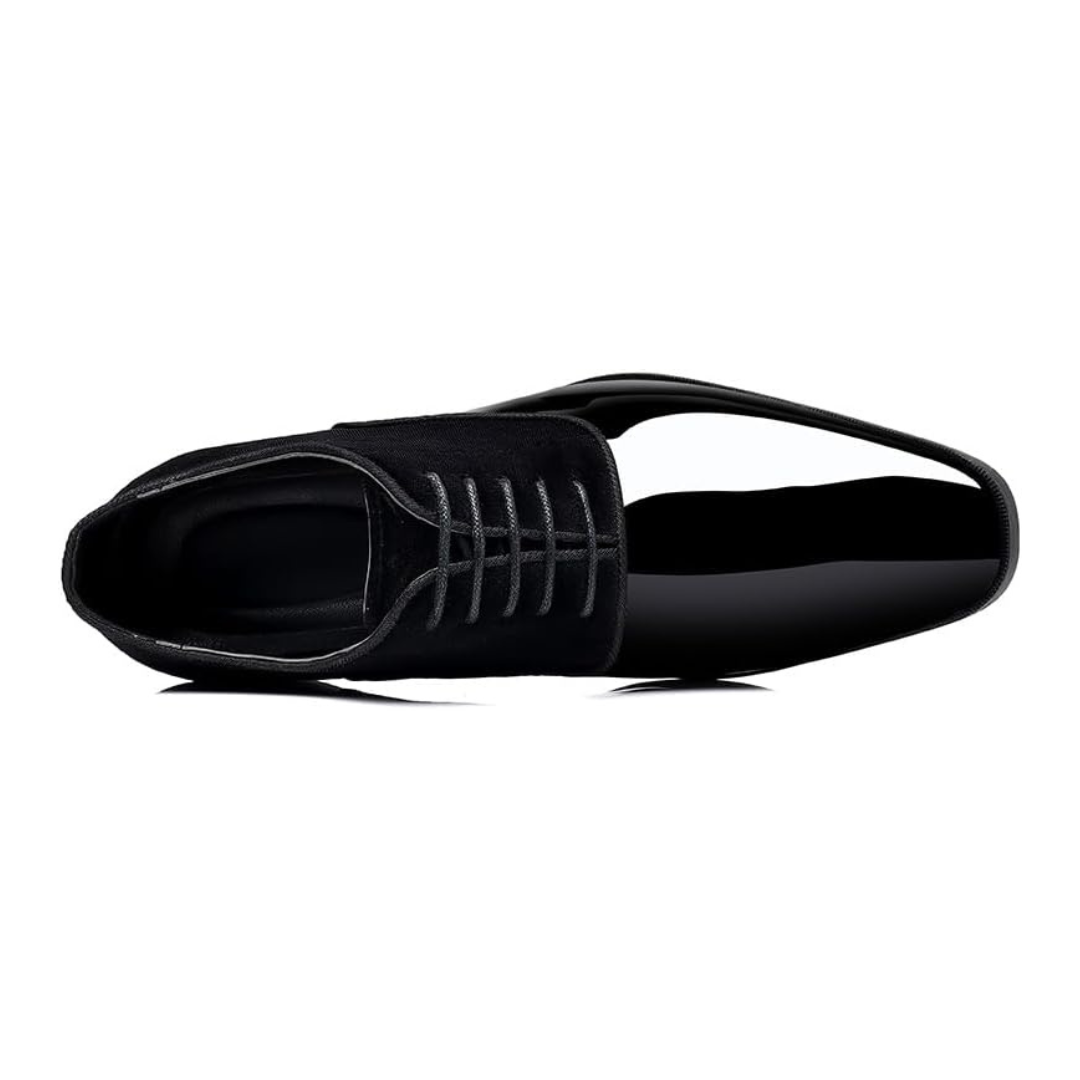 Rassivo Derby Vernice Elegance – Classe e Versatilità in Similpelle