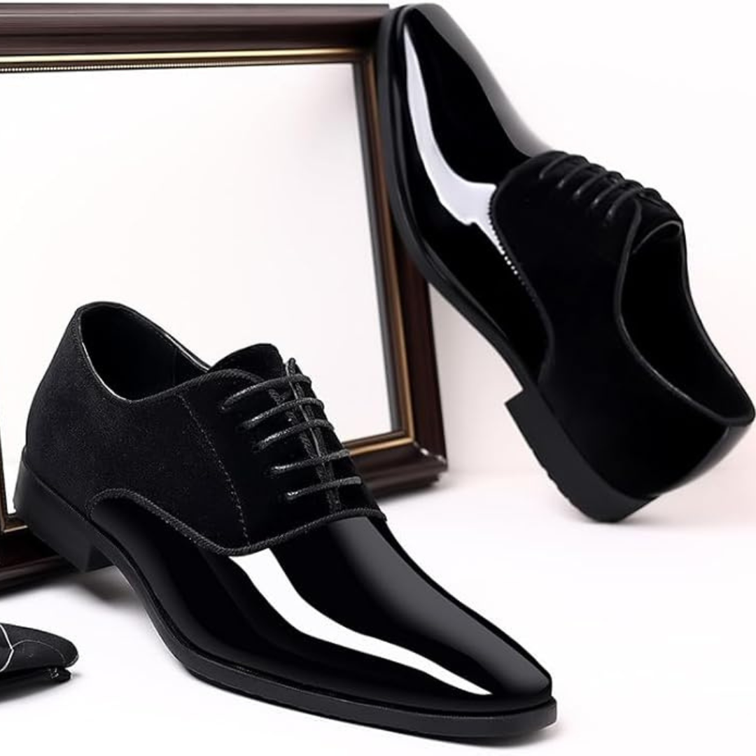 Rassivo Derby Vernice Elegance – Classe e Versatilità in Similpelle