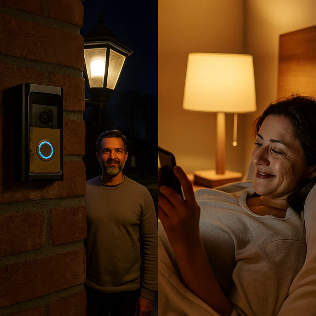 LuxGuard | Campanello video wireless con batteria per una sicurezza ottimale