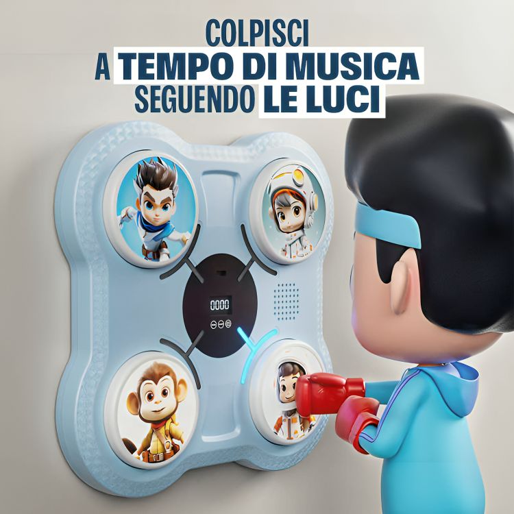 Boxer Beat Baby, pannello boxe musicale