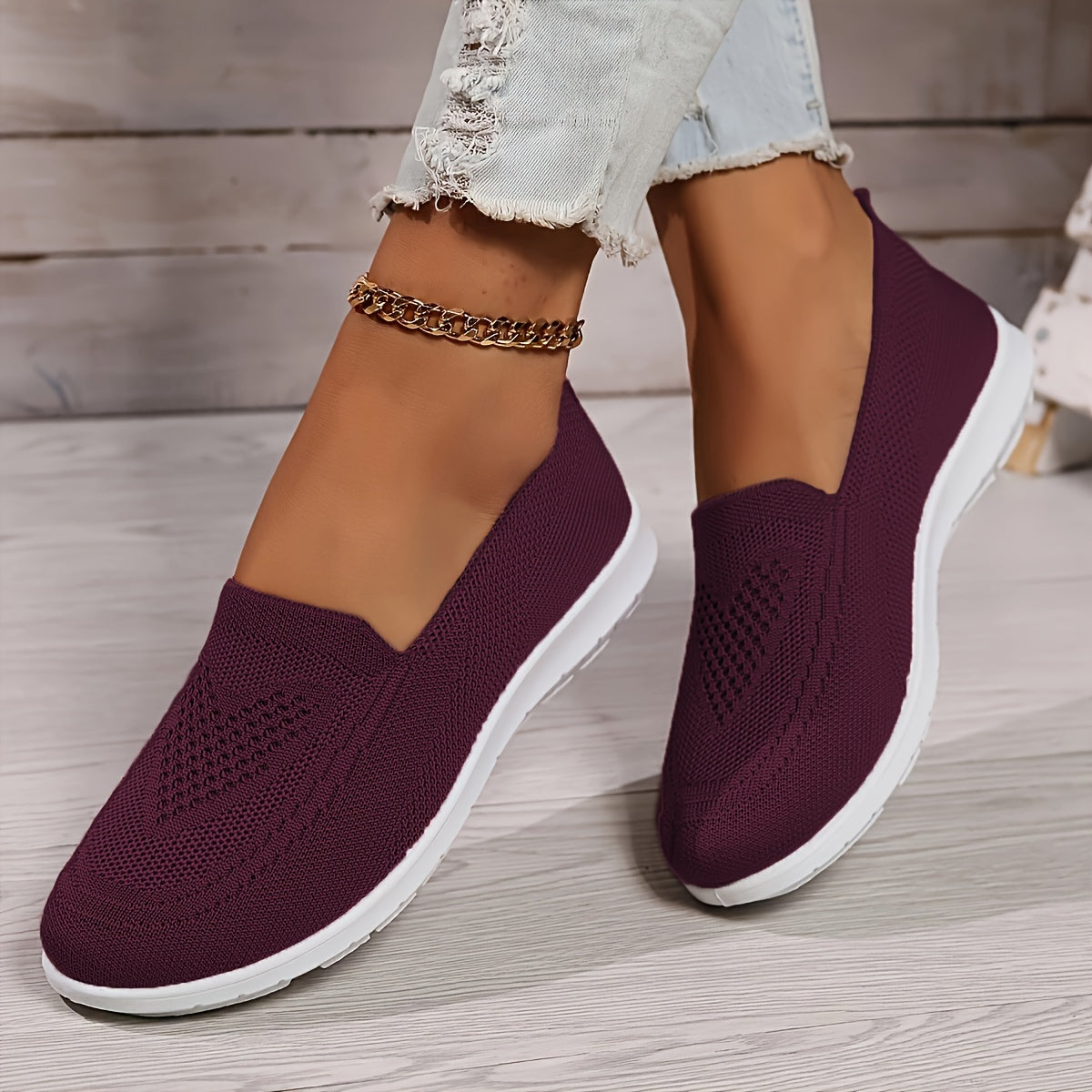 Scarpe Carla abbinate a jeans casual