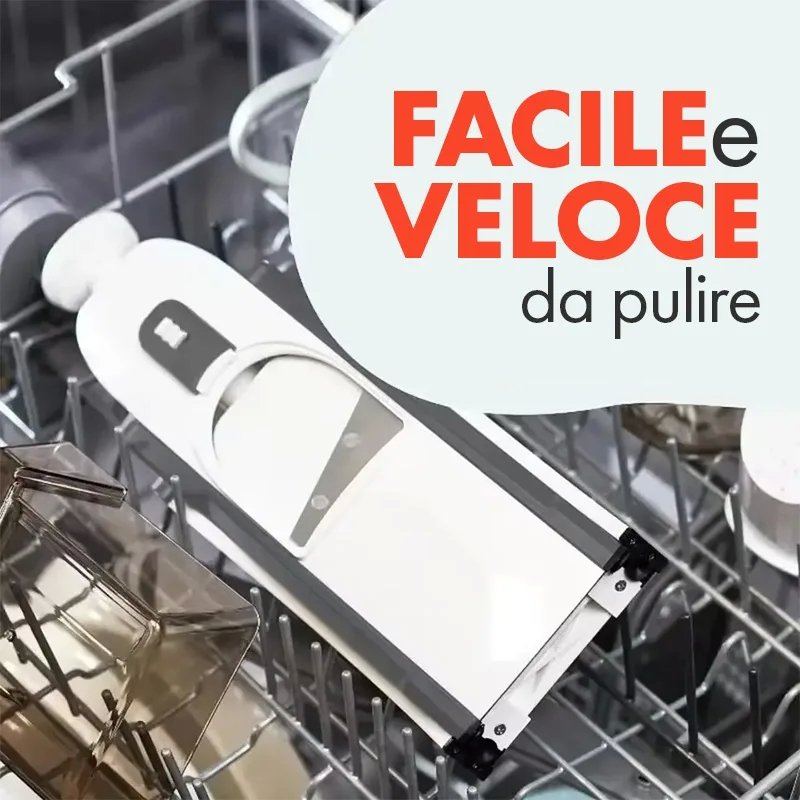 Affettatrice Professionale 30 Tagli™ – Utensile Multifunzionale per Taglio Veloce, Sicuro e Preciso