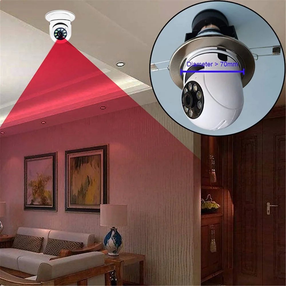 Telecamera PTZ 3 Lenti™ – Visione Doppia, Bluetooth, Antenna 5dBi & Rotazione Completa