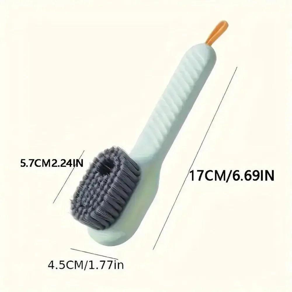 SHOEBRUSH – Spazzola morbida per scarpe con manico antiscivolo per una pulizia accurata