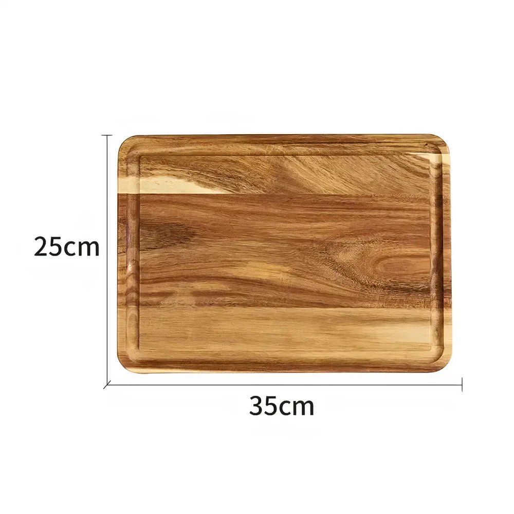 ACACIAEDGE – Tagliere in legno di acacia per cucina e servizio
