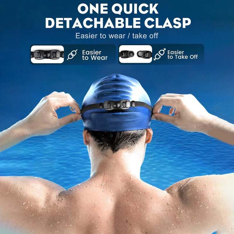 AQUAVISION – Occhialini da nuoto antifog con campo visivo di 180°