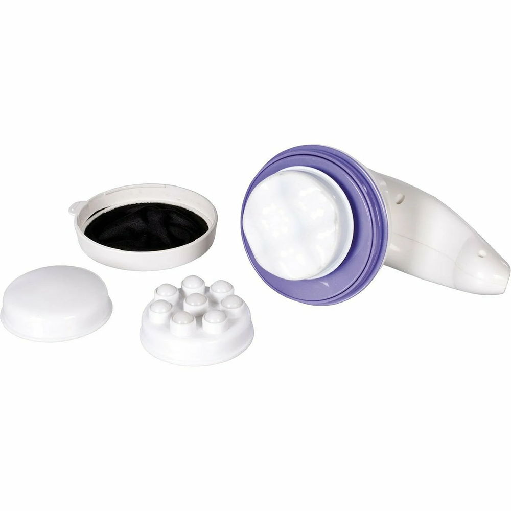 Massaggiatore Anticellulite Portatile Body Sculptural – Vibrazione Tonificante con 3 Testine Intercambiabili