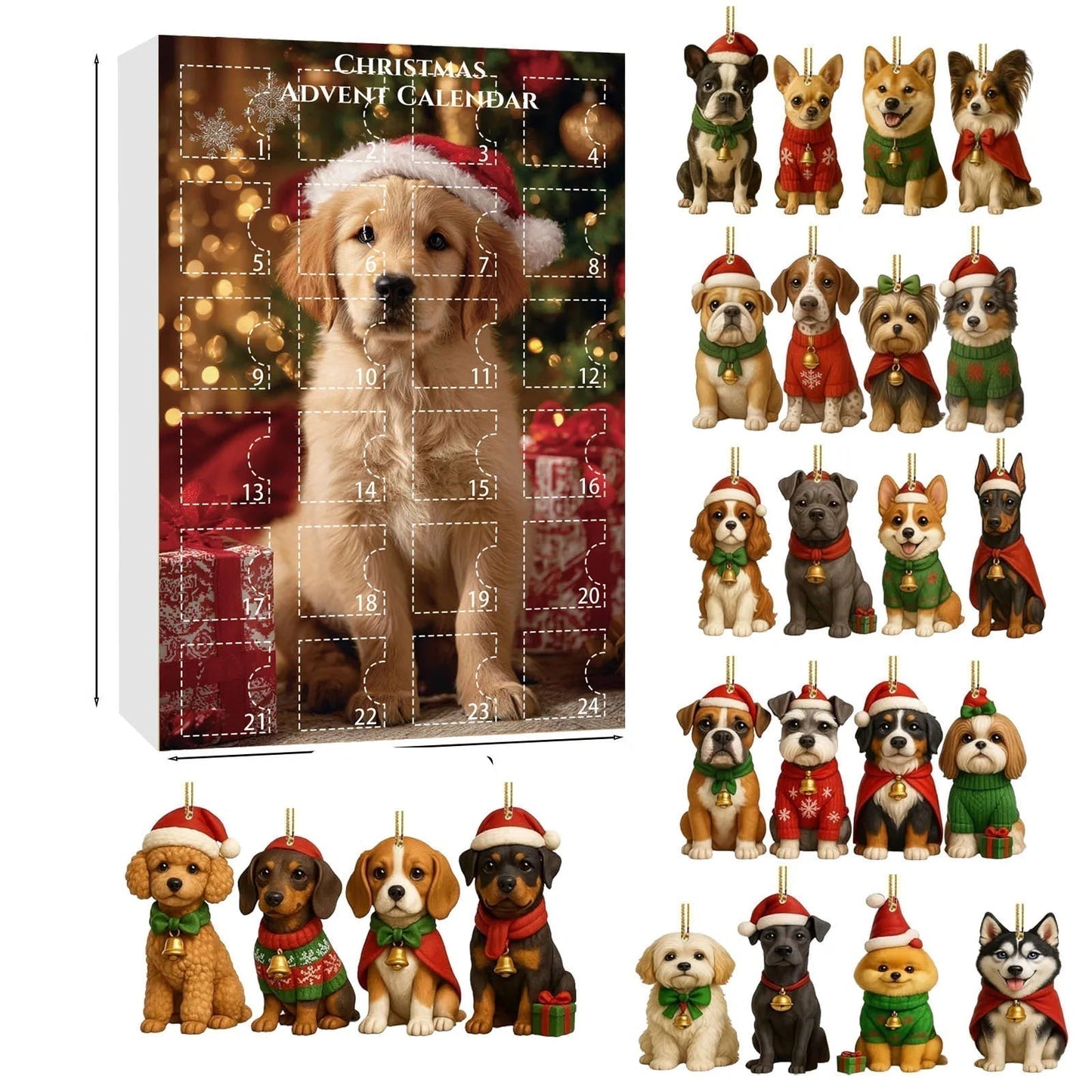Dachshund Delight | Calendario dell'Avvento a tema cane con graziose sorprese
