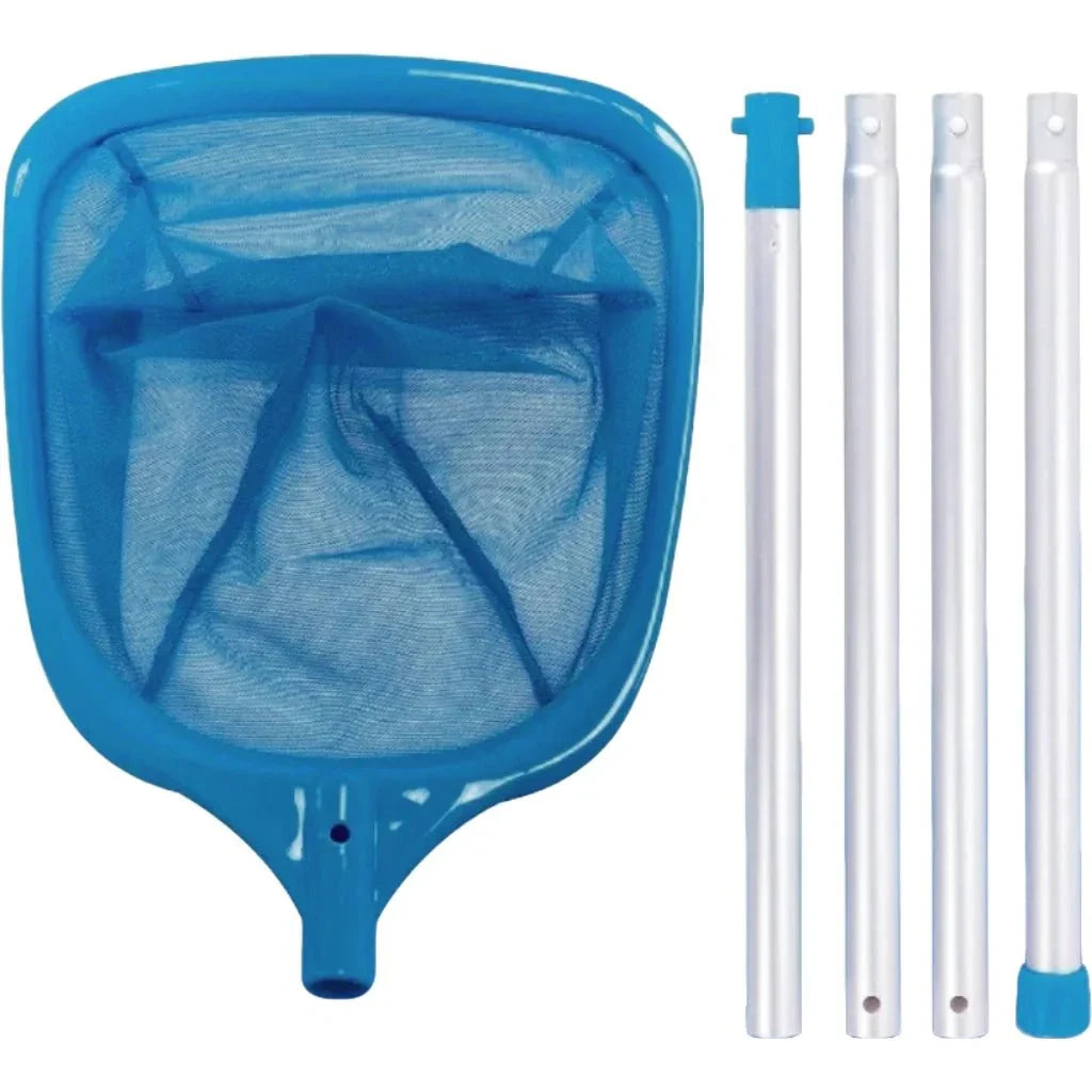 CLEANSKIM – Set di skimmer per foglie da piscina per una pulizia accurata e senza sforzo