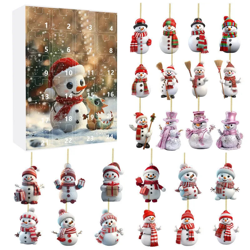 FestiveJoy | Calendario dell'Avvento natalizio per famiglie con 24 divertenti sorprese per il 2025