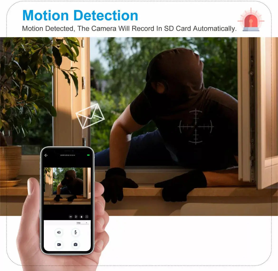 Telecamera Wi-Fi Domestica Wireless