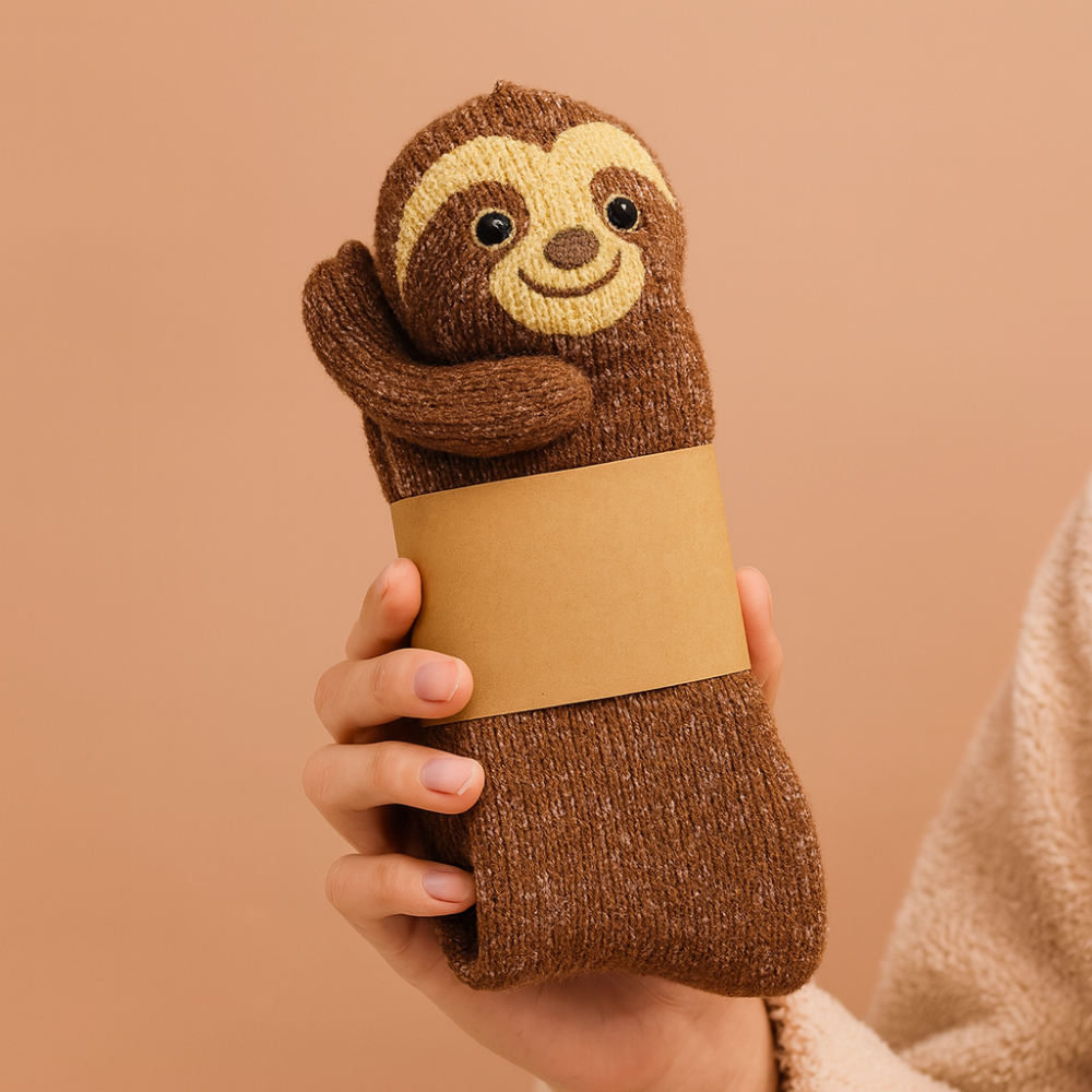 Calze Coccolose Unisex Invernali – Calde, Morbide e con Motivo Animale