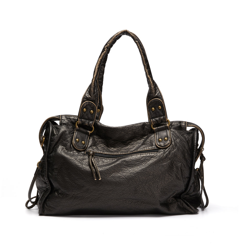 Borsa a Mano Nera per le Lezioni - RACHEL
