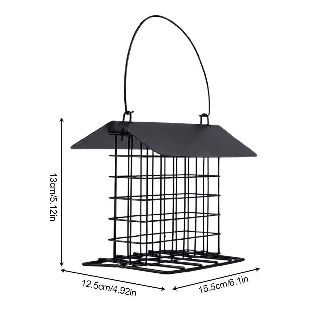 BIRDNESTER – Alimentatore per uccelli appeso con tetto resistente alle intemperie