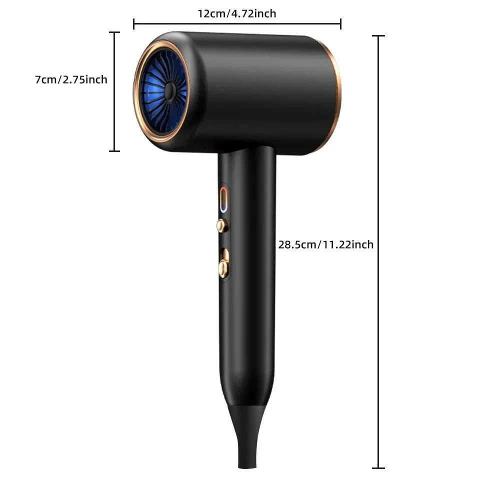 Asciugacapelli PowerGloss da 2400 W - Tecnologia agli ioni e design elegante per tutti i tipi di capelli