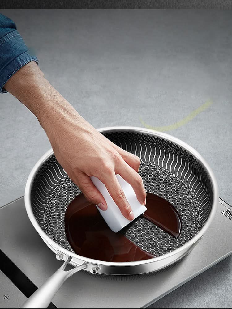 Padella in acciaio inossidabile SteelCore - Risparmio energetico e durevole per una cottura perfetta