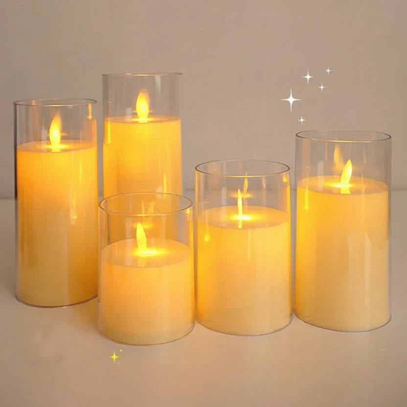 LUMICANDLE – Candela LED ricaricabile per l'illuminazione atmosferica