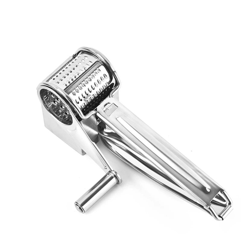 GRATE MOTION – Grattugia rotante in acciaio inossidabile per una preparazione in cucina senza sforzo