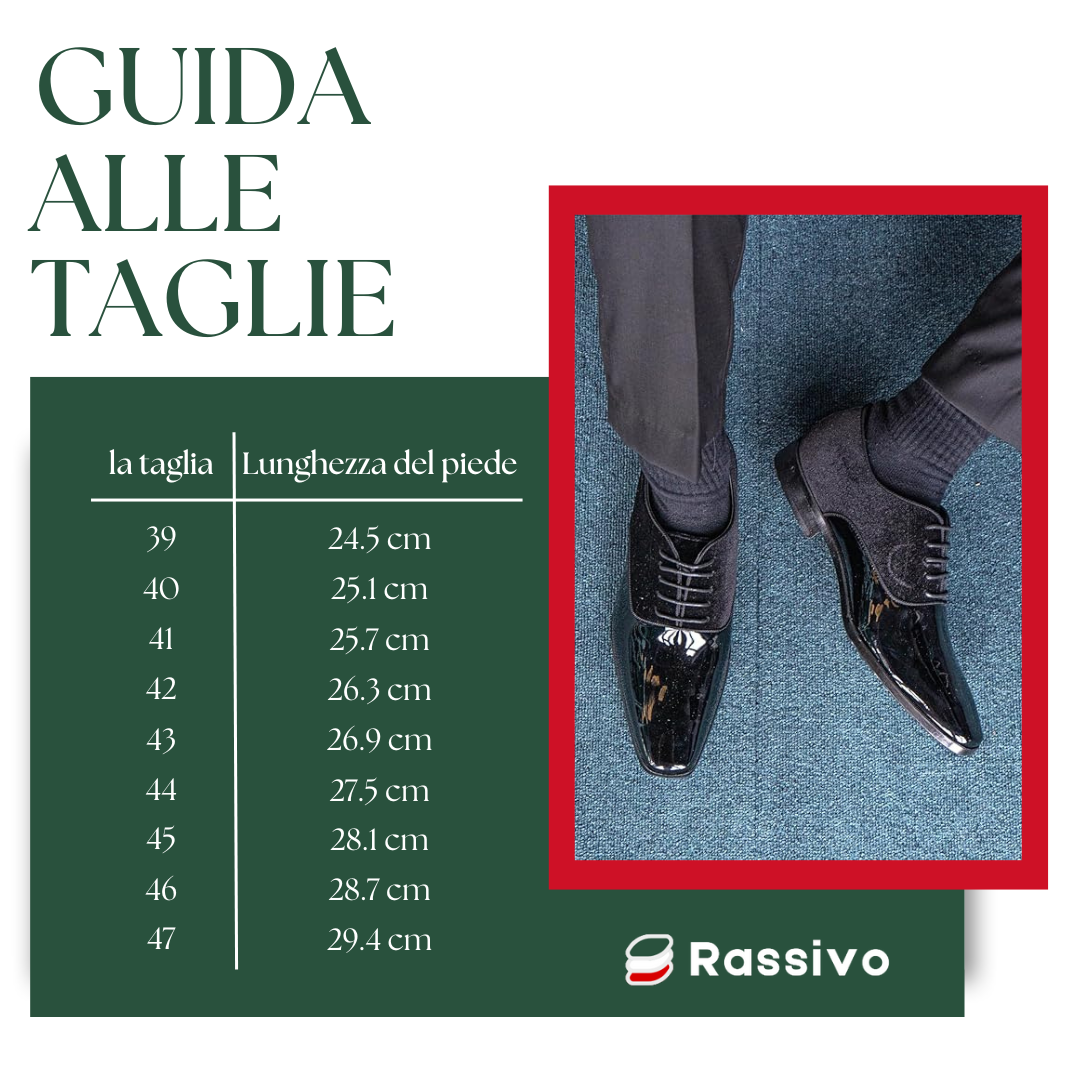 Rassivo Derby Vernice Elegance – Classe e Versatilità in Similpelle