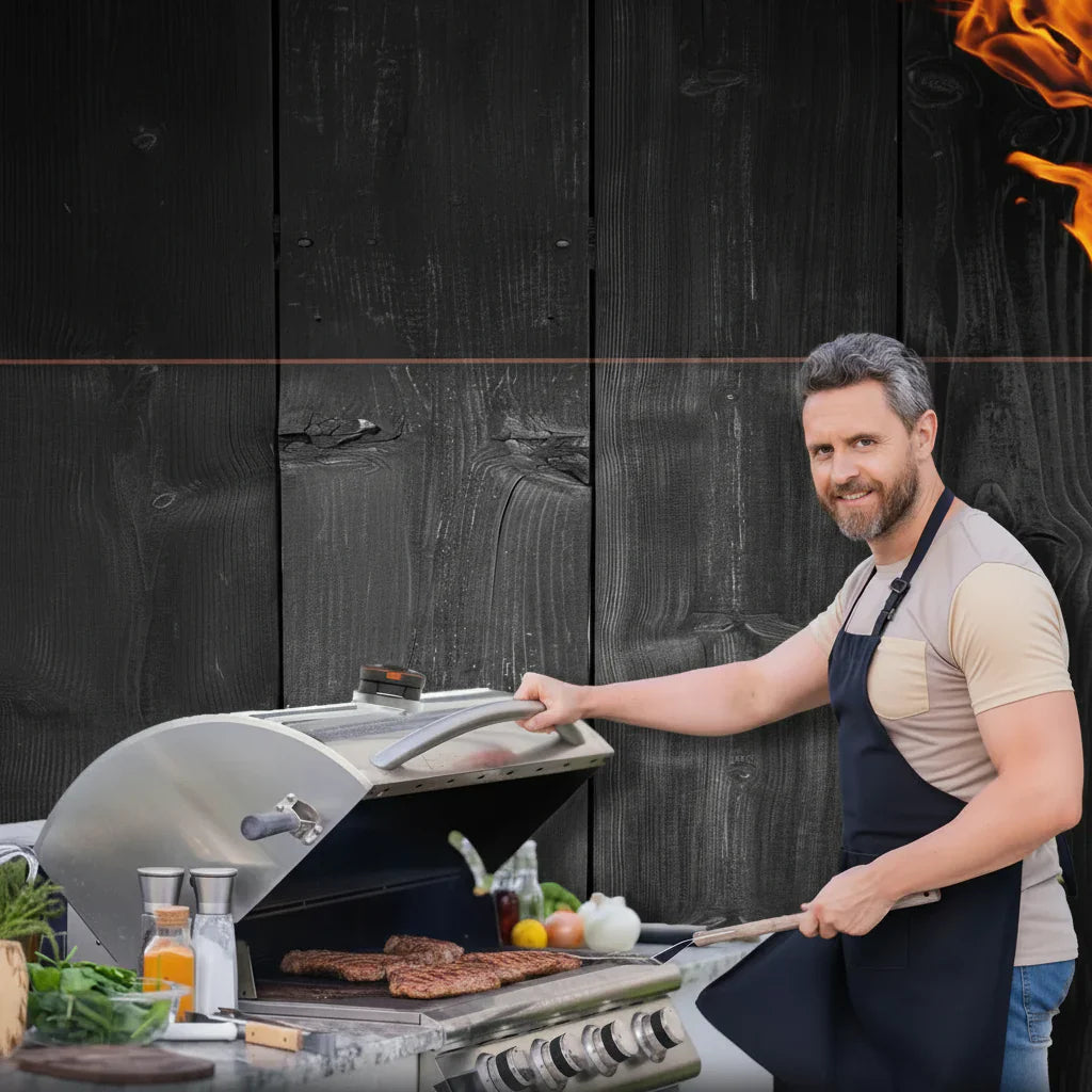 EcoTemp Pro - Termometro per carne senza fili per barbecue e griglia