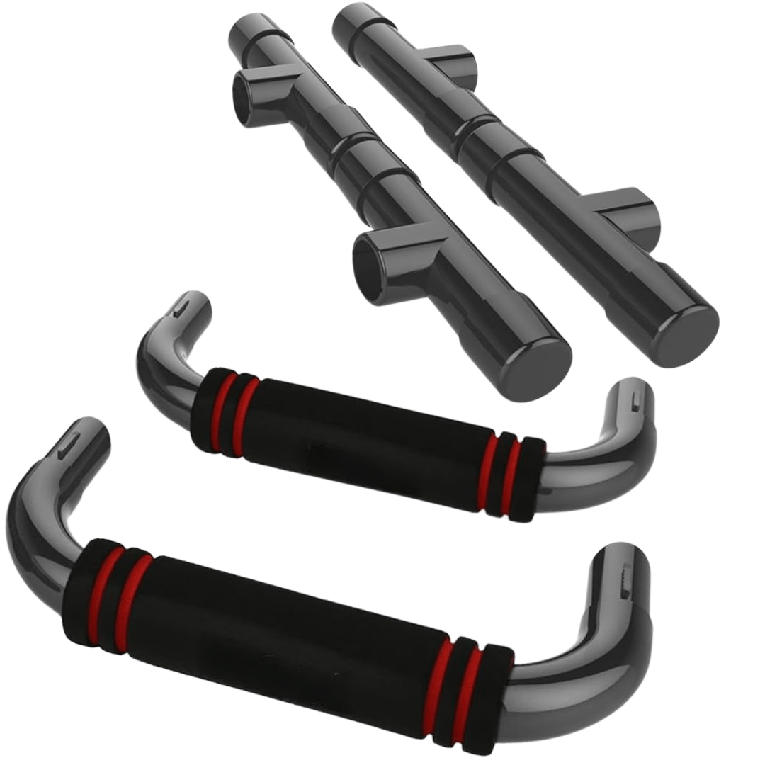 Pushmaster Barre per push-up - Maniglie ergonomiche per un allenamento rispettoso delle articolazioni