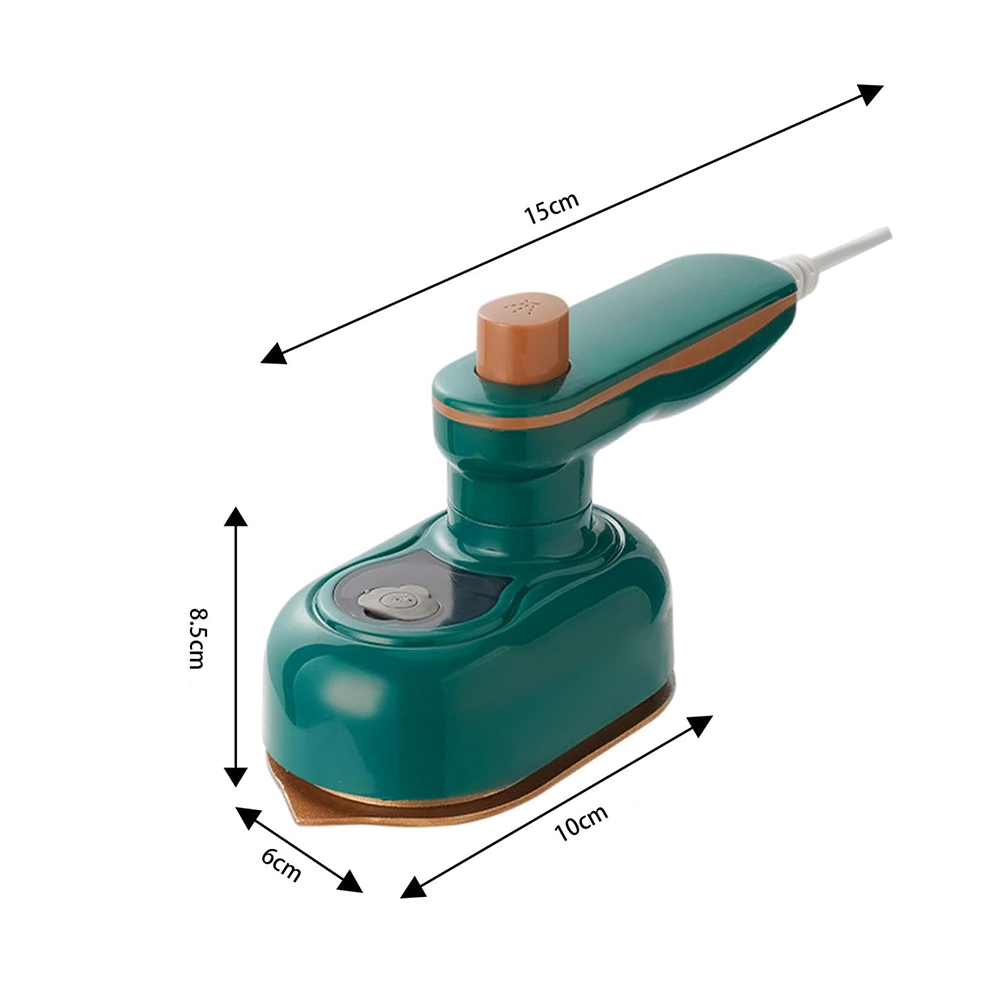 Vapor Jet Mini Ferro da Stiro da Viaggio – Compatto, Leggero & Potente con Riscaldamento Rapido