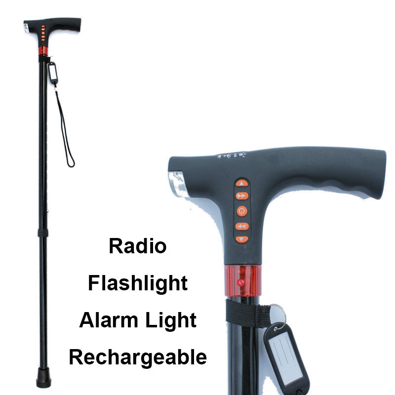 Rassivo | Bastone intelligente per persone anziane con luce LED