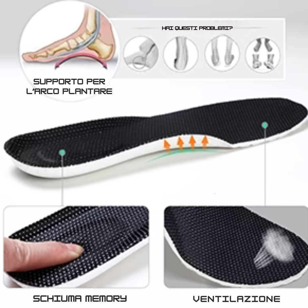 Scarpe da Donna Comode Slip-On per Fascite Plantare