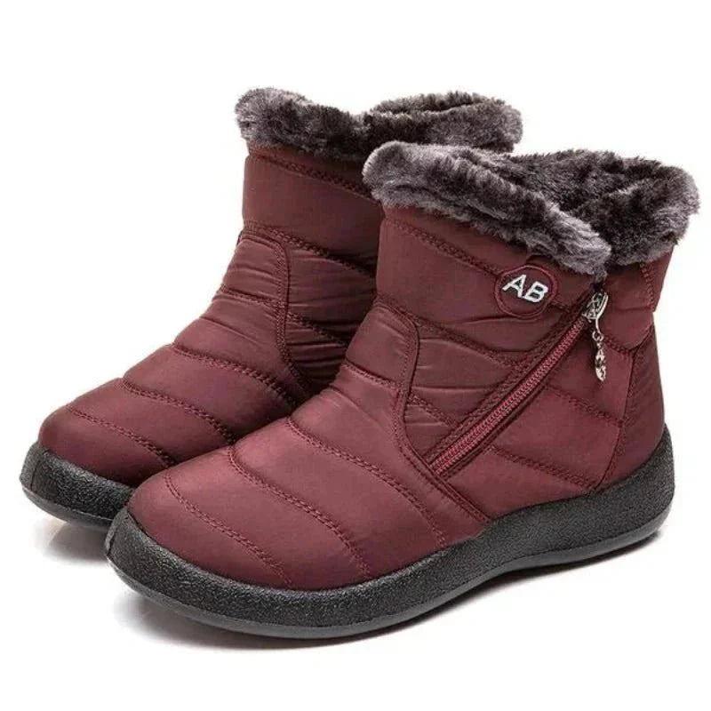 Stivali Invernali Trapuntati Impermeabili con Pelliccia Rassivo™ – Stile e Comfort