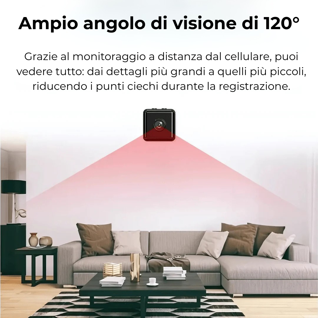 Telecamera Spia WiFi – VisionX – Rassivo™