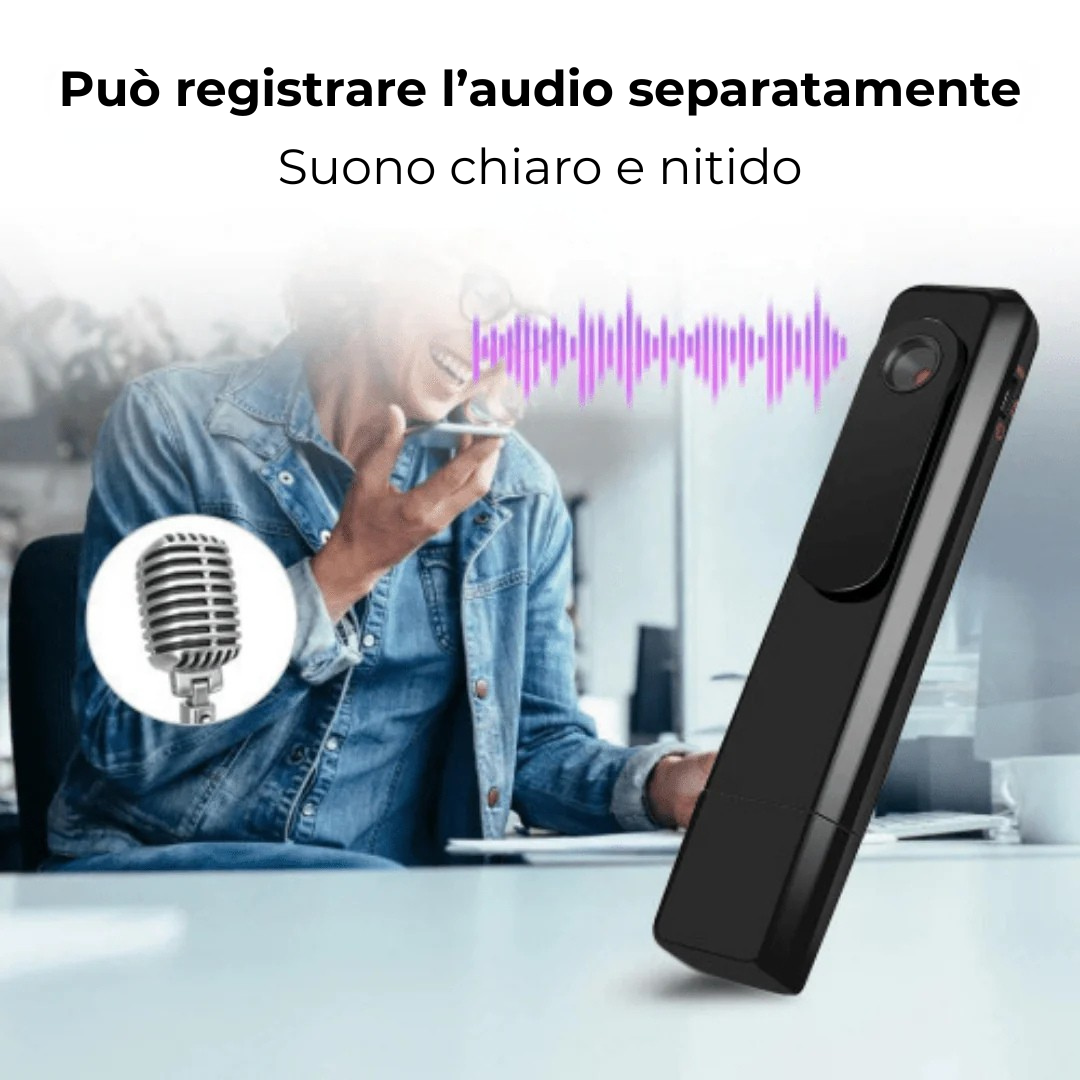 Mini Telecamera di Sorveglianza Senza Fili – InvisiCam