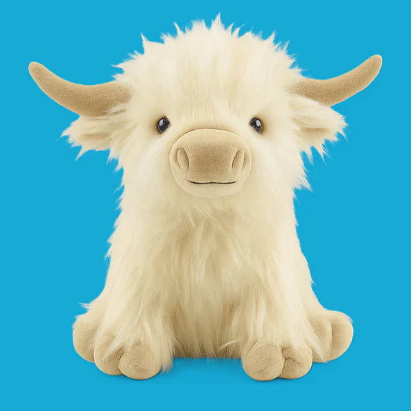 Peluche Mucca delle Highland – Morbido animale di peluche per bambini e collezionisti