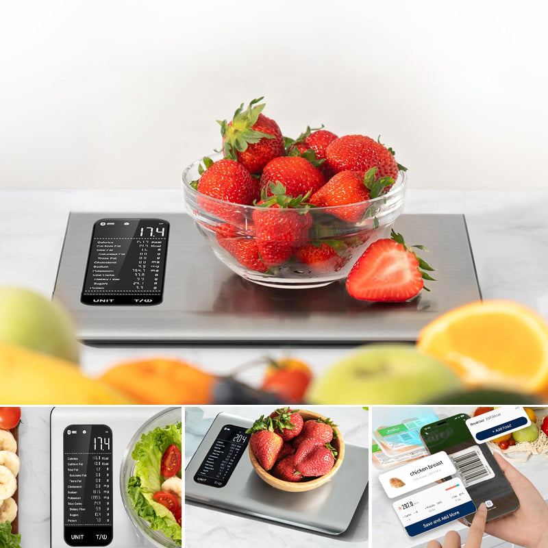 Sakerplus® Bilancia da Cucina Smart – Monitoraggio Intelligente della Nutrizione