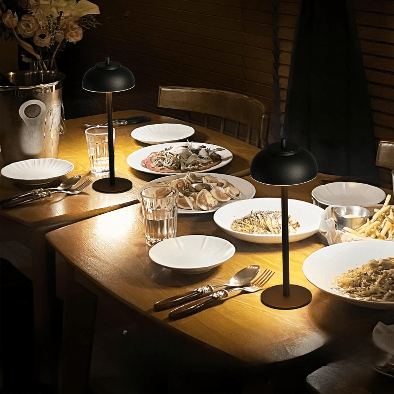 TOUCHLUX – Lampada da tavolo wireless con controllo tattile e batteria da 40 ore