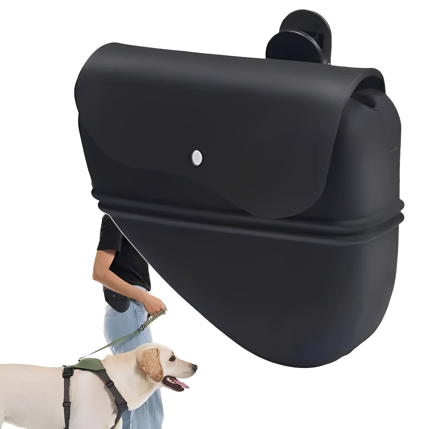 Sacchetto Porta Snack per Animali con Clip da Cintura