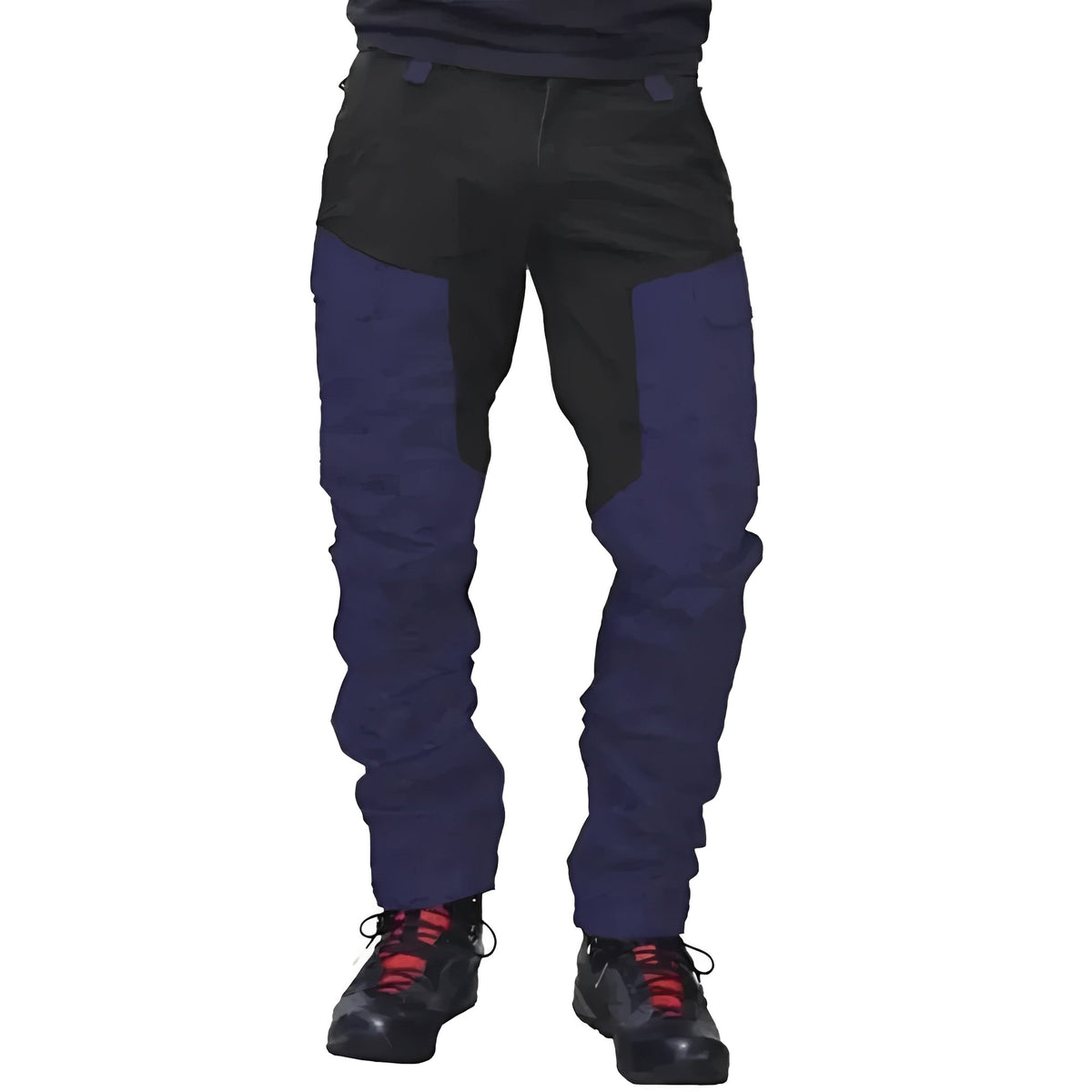 Pantaloni cargo da lavoro impermeabili con cuciture rinforzate