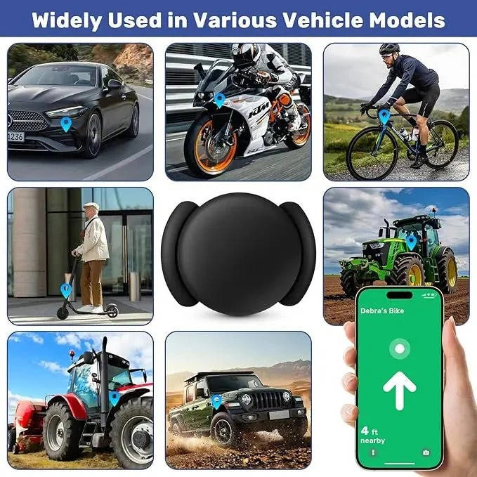 Localizzatore GPS per veicoli con custodia magnetica e tracciamento tramite app