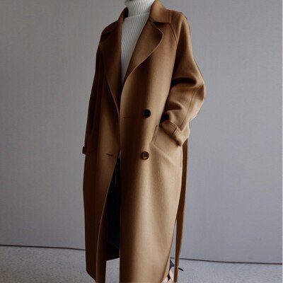 Cappotto Lungo in Lana per l’Inverno