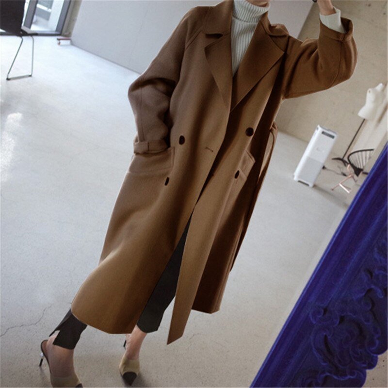 Cappotto Lungo in Lana per l’Inverno