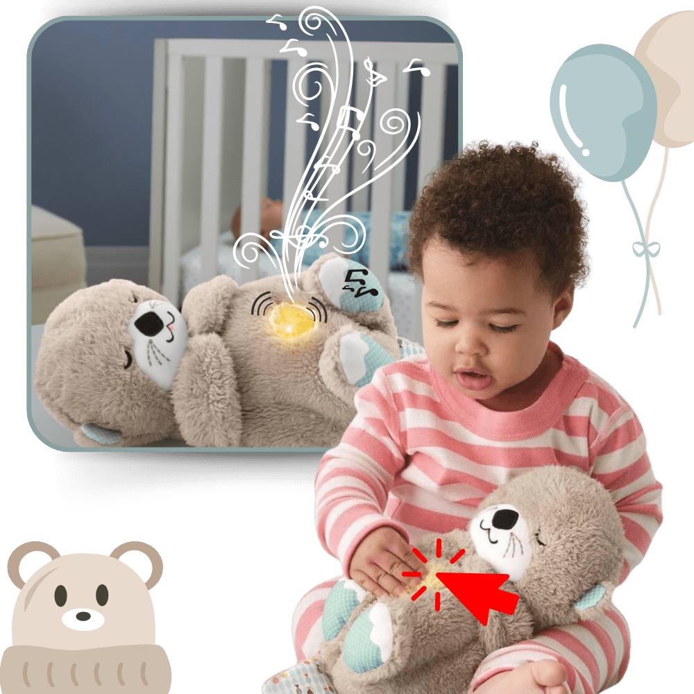 Peluche Lontra Rilassante con Sensazione Uterina